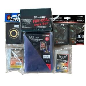 Ultra PRO Card Sleeves 100 Clear Standard Matte Soft Sleeves Polypropylene